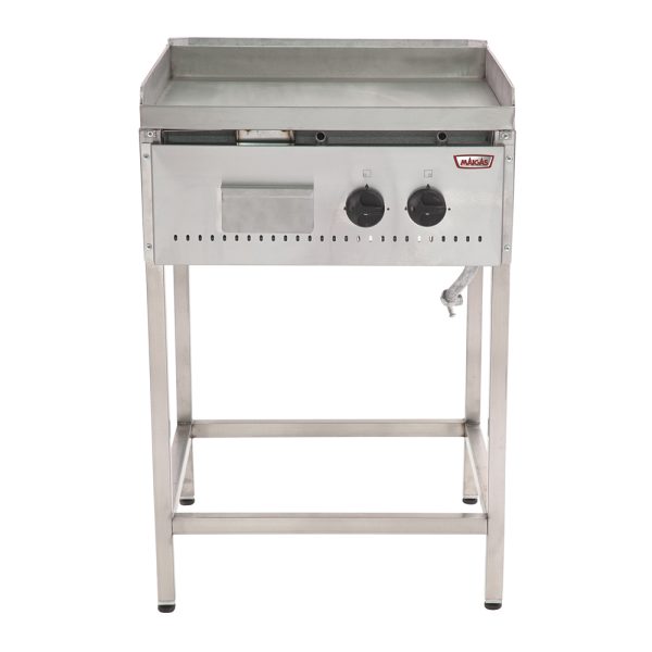 Plancha churrasquera lisa 600×600 mm - Maigas