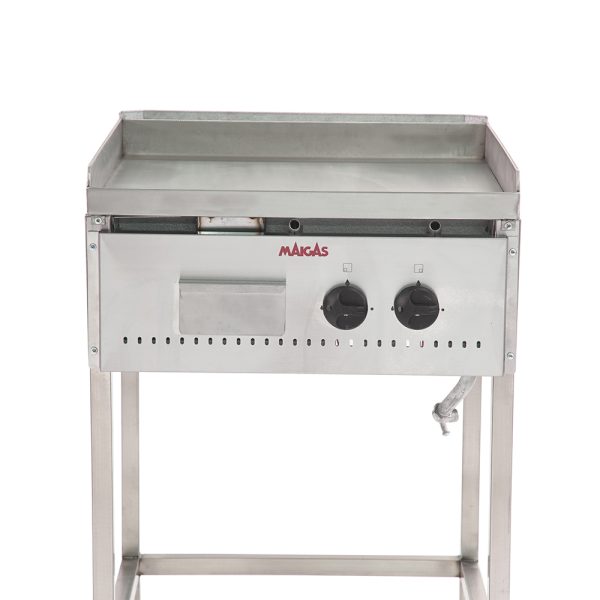 Plancha churrasquera lisa 600×600 mm - Maigas - Imagen 2