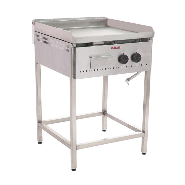 Plancha churrasquera lisa 600×600 mm - Maigas - Imagen 3