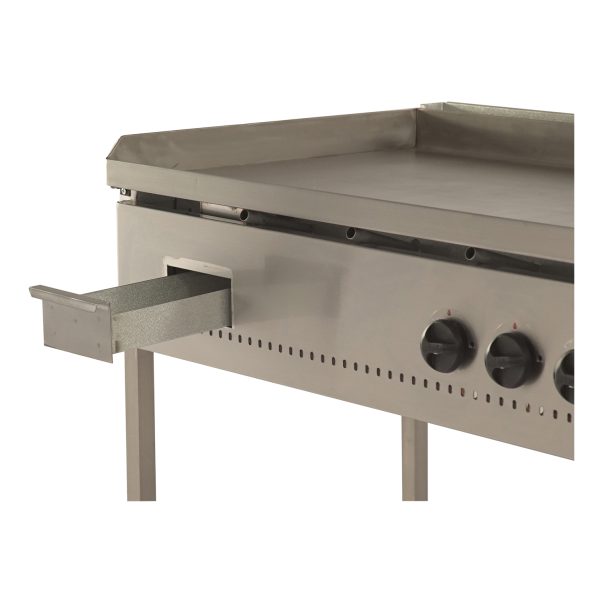 Plancha churrasquera lisa 1000×600 mm - Maigas - Imagen 5
