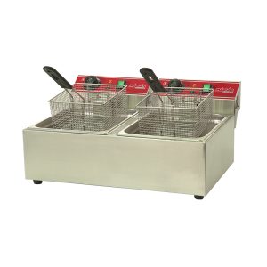 Freidora eléctrica 2 depósitos 12 Litros - Maigas