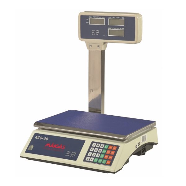 Balanza electrónica visor lateral 30 Kg - Maigas