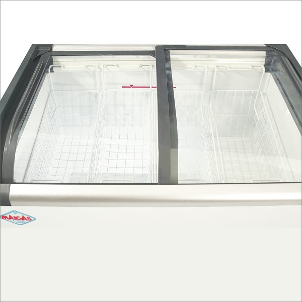 Congelador Tapa de Vidrio Curvo 320Q - Maigas - Imagen 2