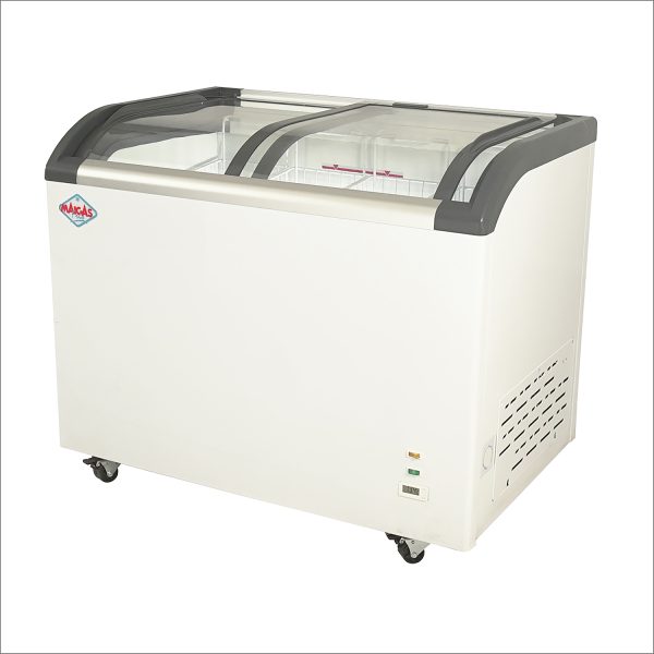 Congelador Tapa de Vidrio Curvo 320Q - Maigas - Imagen 3