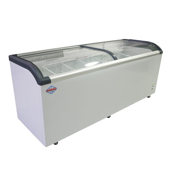 Congelador Tapa de Vidrio Curvo 520Q - Maigas - Imagen 3