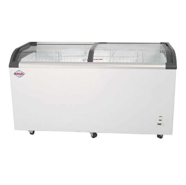 Congelador Tapa de Vidrio Curvo 520Q - Maigas - Imagen 2
