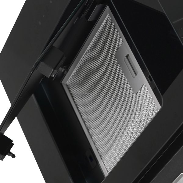 Campana Vidrio Negro Control Touch 60cm - Imagen 4