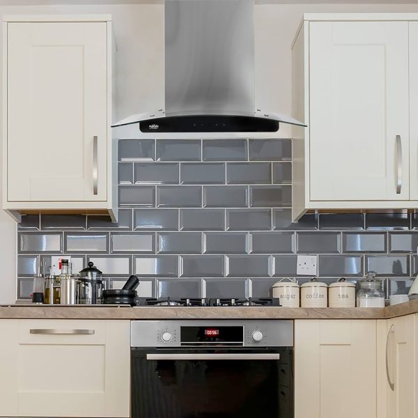Campana Vidrio Curvo Touch 60cm - Imagen 7