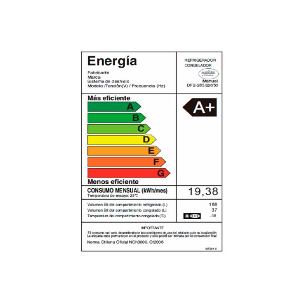 Refrigador Frio Directo 205 LTS - Imagen 7
