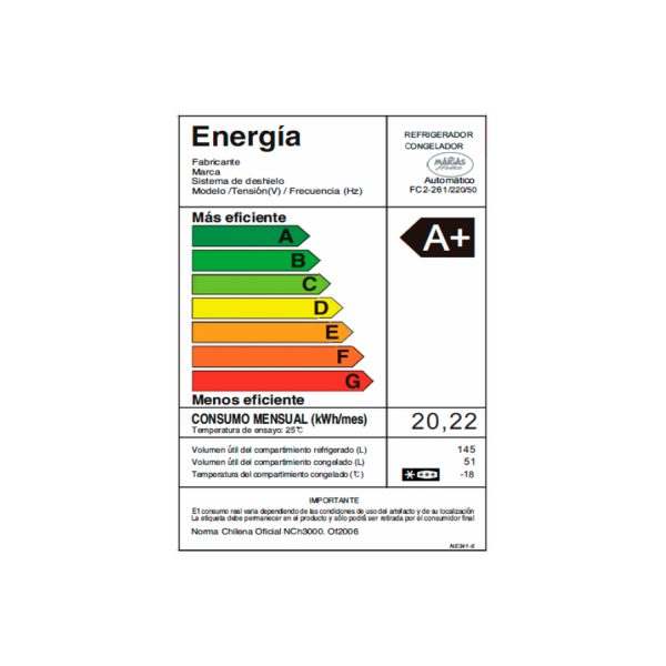 Refrigerador No FROST 196 LTS - Imagen 11