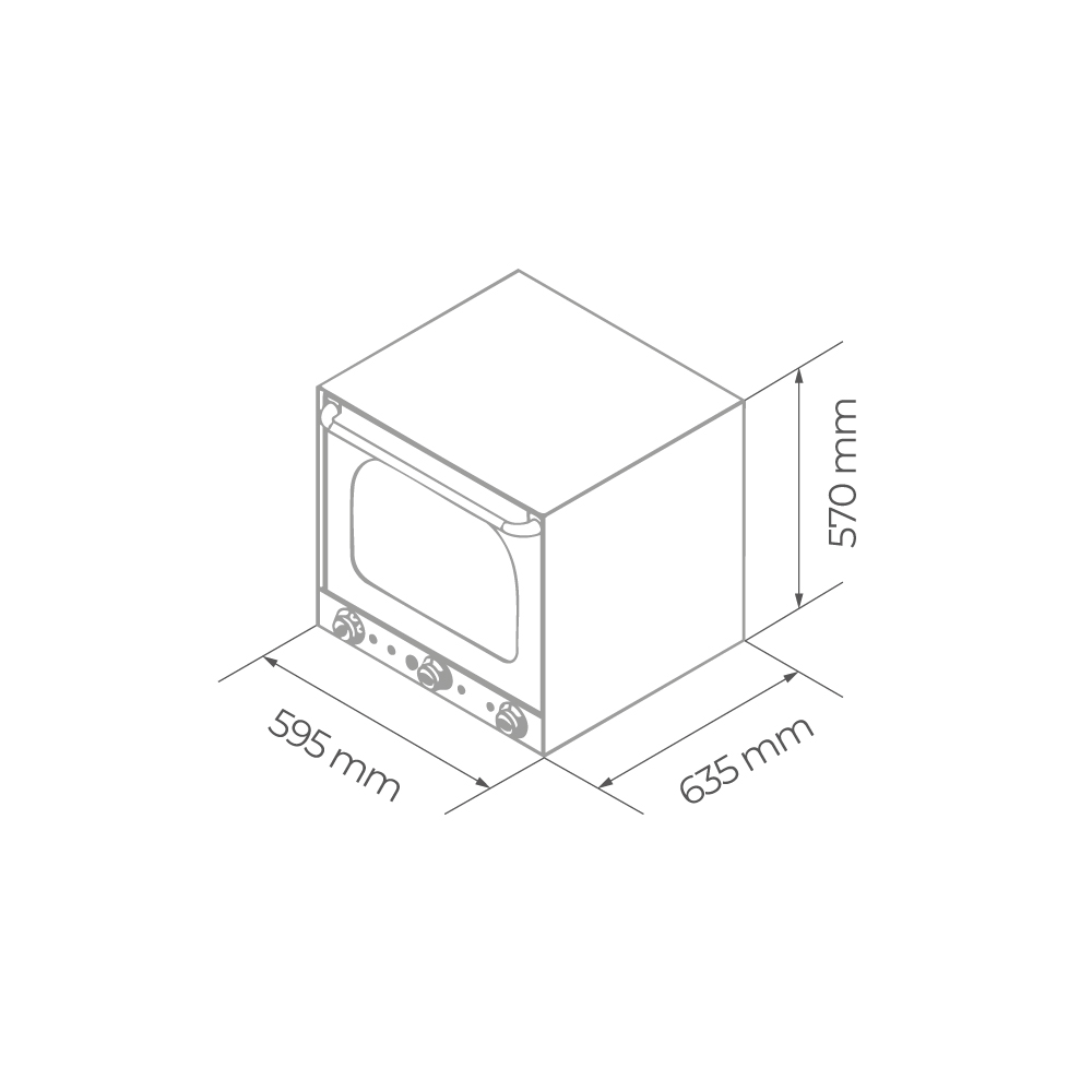Horno Convector Con 4 Bandejas - Imagen 4