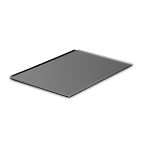 Bandeja Enlozada Lisa 600x400x10mm, Perfil Diagonal 14mm