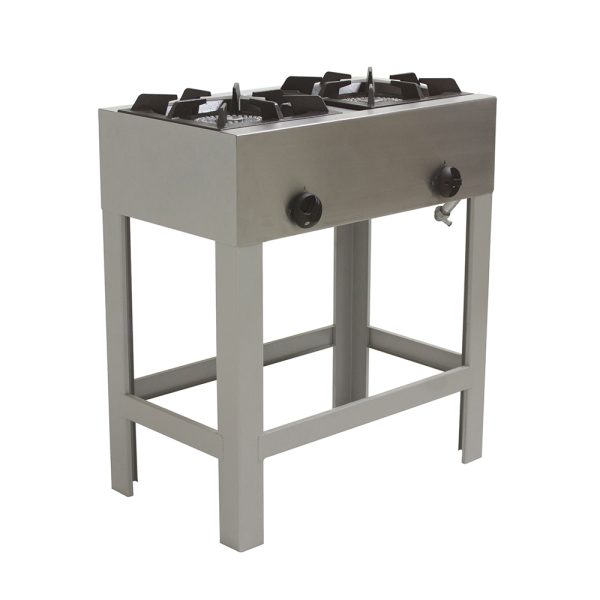 Anafe Alto 2 parrillas 30×30 cm. GLP - Imagen 3